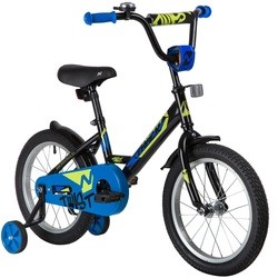 Детский велосипед Novatrack Twist 16 2020 (черный)