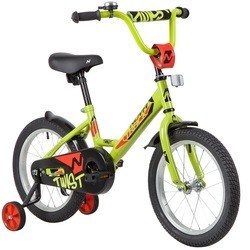 Детский велосипед Novatrack Twist 16 2020 (зеленый)