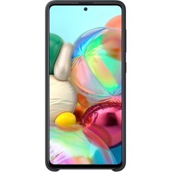 Чехол Samsung Silicone Cover for Galaxy A71 (розовый)