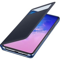 Чехол Samsung S View Wallet Cover for Galaxy S10 Lite (белый)