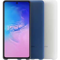 Чехол Samsung Silicone Cover for Galaxy S10 Lite (белый)