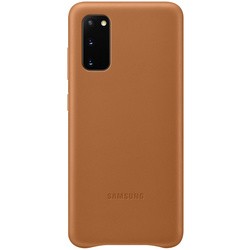 Чехол Samsung Leather Cover for Galaxy S20 (черный)