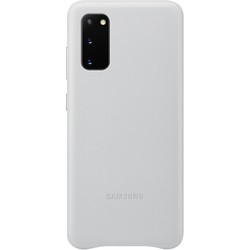 Чехол Samsung Leather Cover for Galaxy S20 (черный)