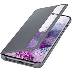 Чехол Samsung Clear View Cover for Galaxy S20 (серый)