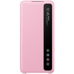 Чехол Samsung Clear View Cover for Galaxy S20 (розовый)