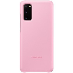 Чехол Samsung Clear View Cover for Galaxy S20 (синий)