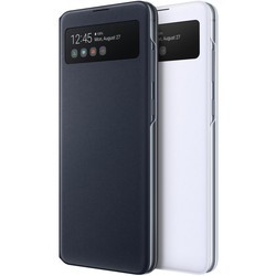 Чехол Samsung S View Wallet Cover for Galaxy Note 10 Lite (белый)