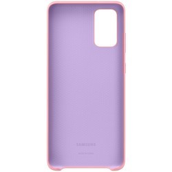 Чехол Samsung Silicone Cover for Galaxy S20 Plus (розовый)