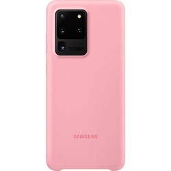 Чехол Samsung Silicone Cover for Galaxy S20 Ultra (синий)