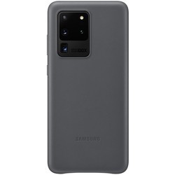 Чехол Samsung Leather Cover for Galaxy S20 Ultra (коричневый)