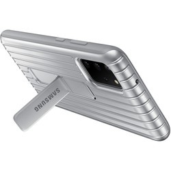 Чехол Samsung Protective Standing Cover for Galaxy S20 Plus (серебристый)