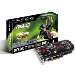 Видеокарты Asus GeForce GTX 560 Ti ENGTX560 Ti DC2 TOP/2DI/2GD5