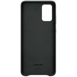 Чехол Samsung Leather Cover for Galaxy S20 Plus (черный)