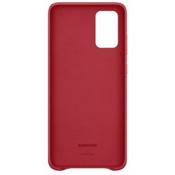 Чехол Samsung Leather Cover for Galaxy S20 Plus (серый)