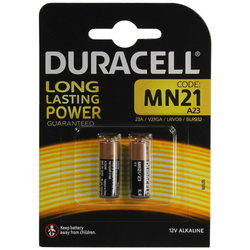 Аккумуляторная батарейка Duracell 2xA23 MN21