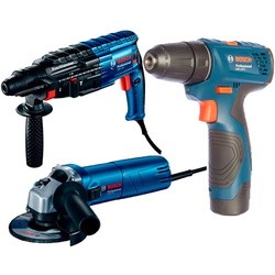 Набор электроинструмента Bosch GBH 240 Plus GWS 670 Plus GSR 120-LI Professional