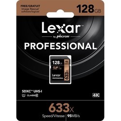Карта памяти Lexar Professional 633x SDXC UHS-I 256Gb