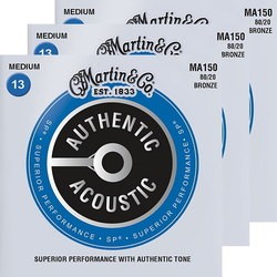 Струны Martin Authentic Acoustic SP Bronze 3-Sets 13-56