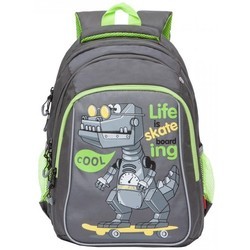 Школьный рюкзак (ранец) Grizzly RB-052-2 (черный)