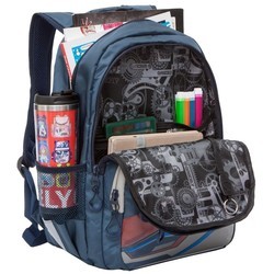 Школьный рюкзак (ранец) Grizzly RB-054-2 (синий)