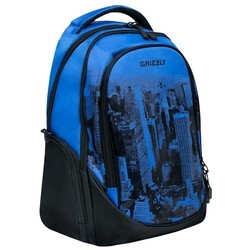 Школьный рюкзак (ранец) Grizzly RU-037-4 (салатовый)