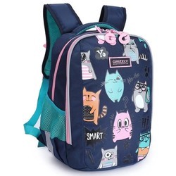 Школьный рюкзак (ранец) Grizzly RG-969-2 (синий)