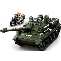 Конструктор Sluban Tank Destroyer M38-B0687