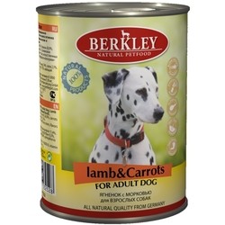 Корм для собак Berkley Adult Canned Lamb/Carrots 0.4 kg 6 PCS