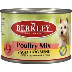 Корм для собак Berkley Adult Canned Poultry Mix 0.2 kg 6 PCS