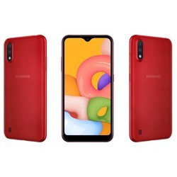 Мобильный телефон Samsung Galaxy M01 (красный)