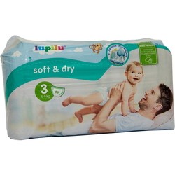 Подгузники Lupilu Soft and Dry 3 / 56 pcs