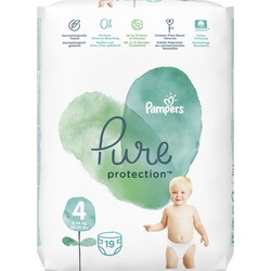 Подгузники Pampers Pure Protection 4 / 19 pcs