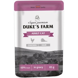 Корм для кошек Dukes Farm Adult Chicken/Ham 0.085 kg
