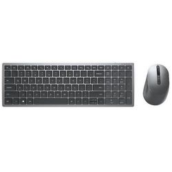 Клавиатура Dell Multi-Device Wireless Keyboard and Mouse Combo (серебристый)