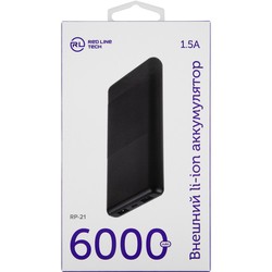 Powerbank аккумулятор RedLine RP-21 (черный)