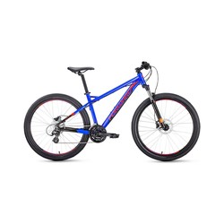 Велосипед Forward Quadro 27.5 3.0 Disc 2020 frame 17 (синий)