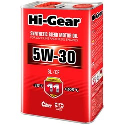 Моторное масло Hi-Gear 5W-30 SL/CF 4L