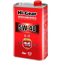 Моторное масло Hi-Gear 5W-40 SL/CF 1L