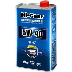 Моторное масло Hi-Gear 5W-40 SN/CF 1L