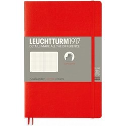 Блокнот Leuchtturm1917 Dots Paperback Red