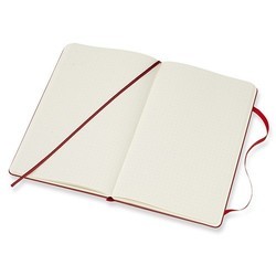 Блокнот Moleskine Dots Notebook Large Red