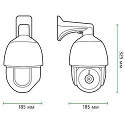 Камера видеонаблюдения GreenVision GV-097-IP-H-DOS20V-150