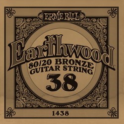 Струны Ernie Ball Single 80/20 Bronze 38