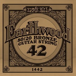 Струны Ernie Ball Single 80/20 Bronze 42