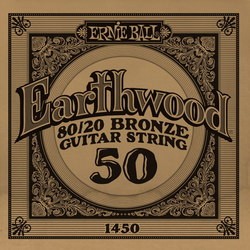 Струны Ernie Ball Single 80/20 Bronze 50