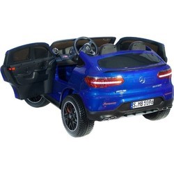 Детский электромобиль Toy Land Mercedes-Benz AMG GLC63 2.0 Coupe 4x4 (синий)