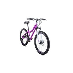 Велосипед Forward Jade 24 2.0 Disc 2020 (фиолетовый)
