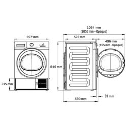 Сушильная машина Beko MDS 8412 RX