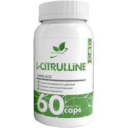 Аминокислоты NaturalSupp L-Citrulline 750 mg 60 cap