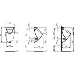 Писсуар Ideal Standard Eurovit K5538